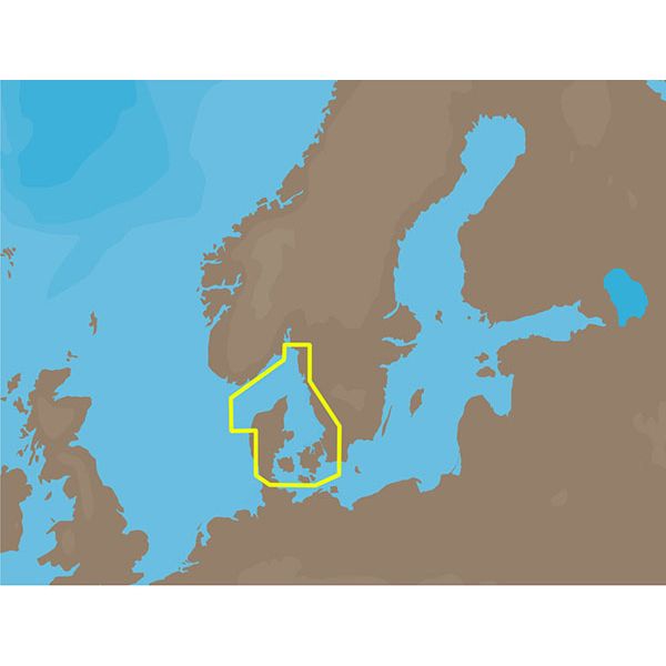 C-Map NT+ Electronic Marine Charts - Scandinavia