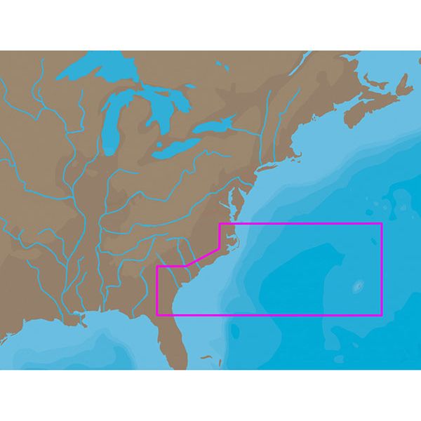 C-Map NT+ Electronic Marine Charts - Southeastern U.S.