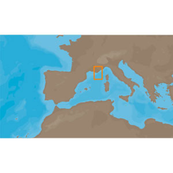 C-MAP NT+ EM-073 - France Mediterranean East - C-Card