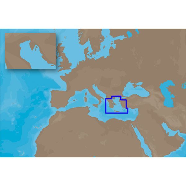 C-MAP NT+ EM-C104 - Aegean Sea - C-Card