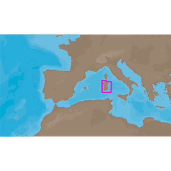 C-MAP NT+ EM-C912 - Sardinia South - C-Card