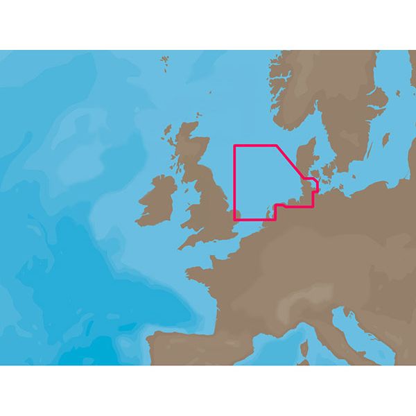 C-MAP NT+ EN-C0731 - Ijmuiden Esbjerg - C-Card