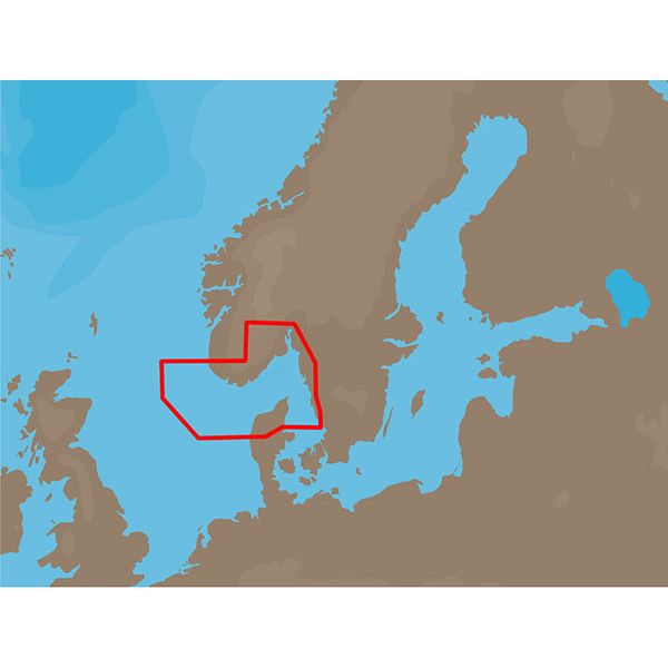 C-MAP NT+ EN-C565 - Skagerrak, Goetheborg, Egersund - Furuno FP-Card