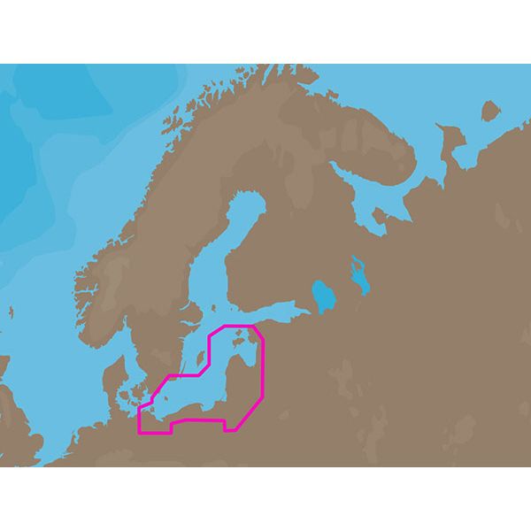 C-MAP NT+ EN-C706 - Poland & Baltic States - Furuno FP-Card