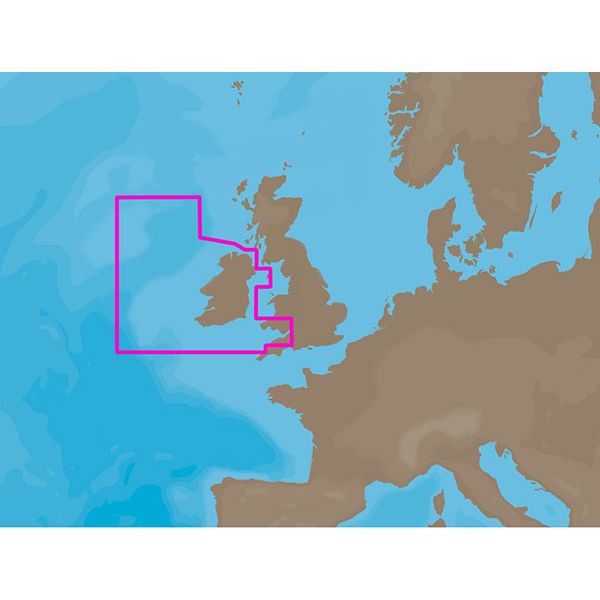 C-MAP NT+ EW-C208 - Bristol Channel & Ireland - C-Card