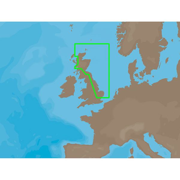 C-MAP NT+ EW-C214 - Harwich-Orkney Islands - C-Card