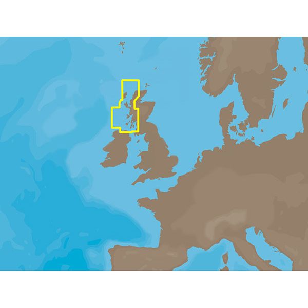 C-MAP NT+ EW-C224 - Scotland West - C-Card