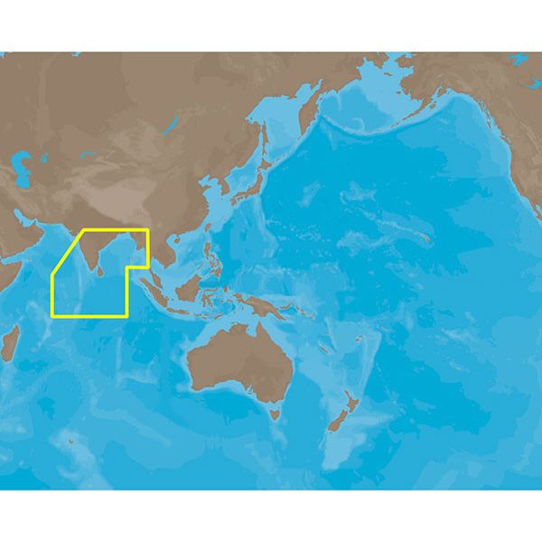 C-MAP NT+ IN-C202 - Maldives-Gulf of Martaban - Furuno FP-Card