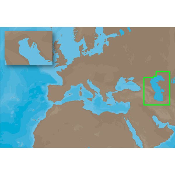 C-MAP NT+ ME-C005 - Caspian Sea - C-Card