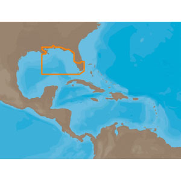 C-MAP NT+ NA-C401 - St Lucie Inlet-Lake Pontchartrain - Furuno FP-Card