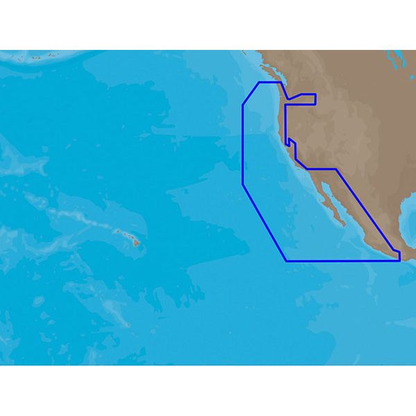 C-MAP NT+ NA-C612 - Ensenada, MX to Cape Flattery, WA - Furuno FP-Card