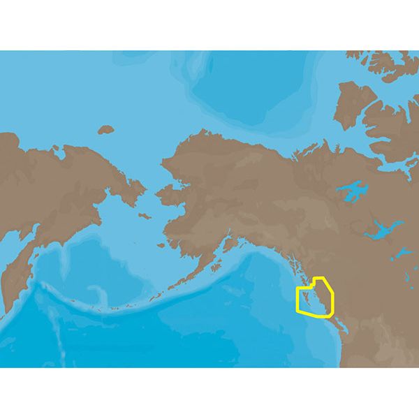 C-MAP NT+ NA-C703 - Cape Caution-Portland Canal - Furuno FP-Card