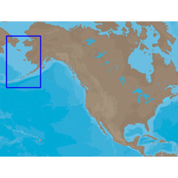 C-MAP NT+ NA-C806 - Bristol Bay Approaches: Bathy - Furuno FP-Card