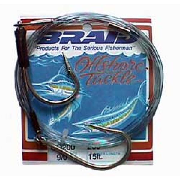 Braid Cable Double Hook Rig 15 ft. 150