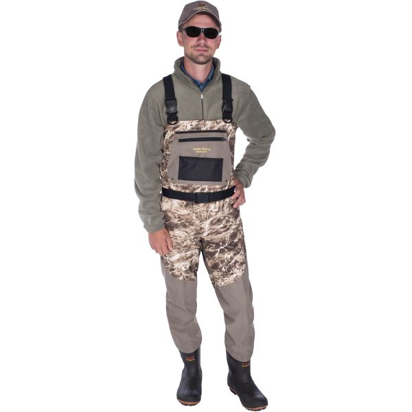 Caddis Mossy River Series Chest Bootfoot Waders - Standard - 10