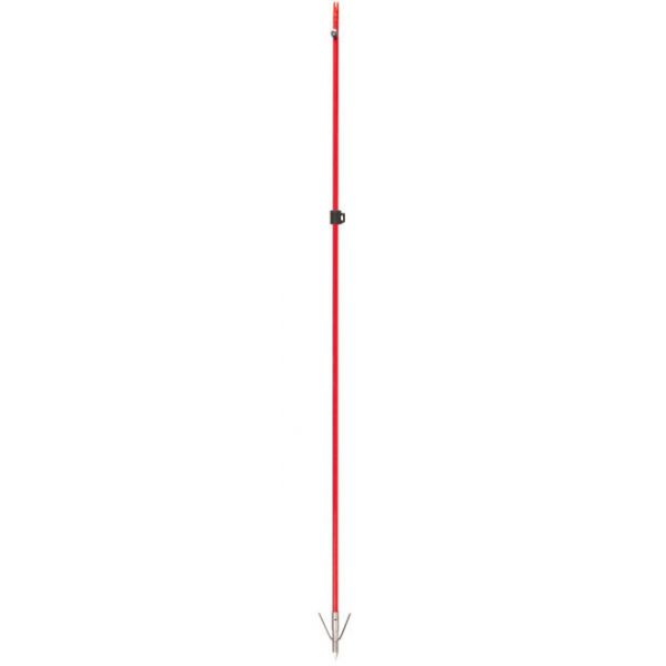 Cajun Fiberglass Bowfishing Arrow w/ Piranha Long Barb XT