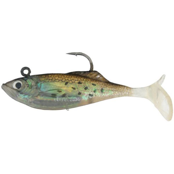 Calcutta FF06GBNK 6'' Flashfoil Shads Golden Bunker