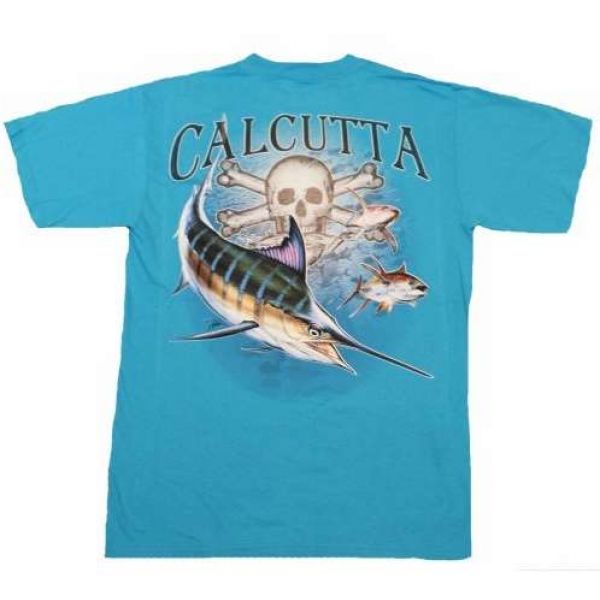 Calcutta Fade Logo Marlin Tee - Large