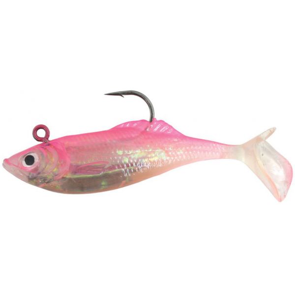 Calcutta FF03PI 3'' Flashfoil Shads Pink Ice