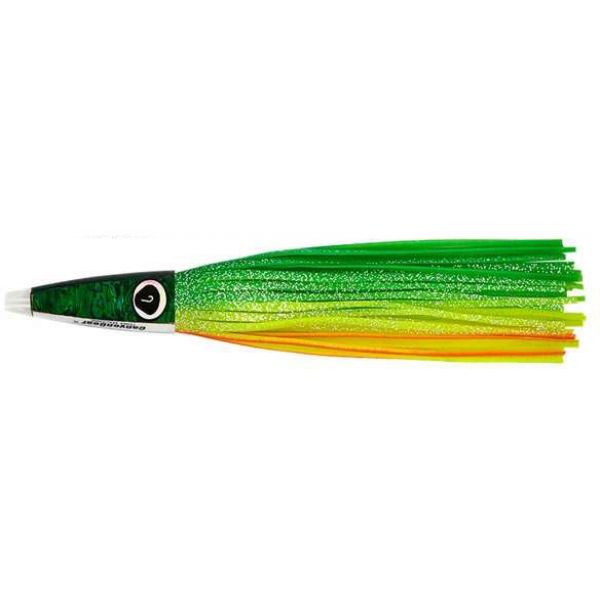 Canyon Gear Tuna Machine Clear Wavy Green/Chart Orange/Green Chart