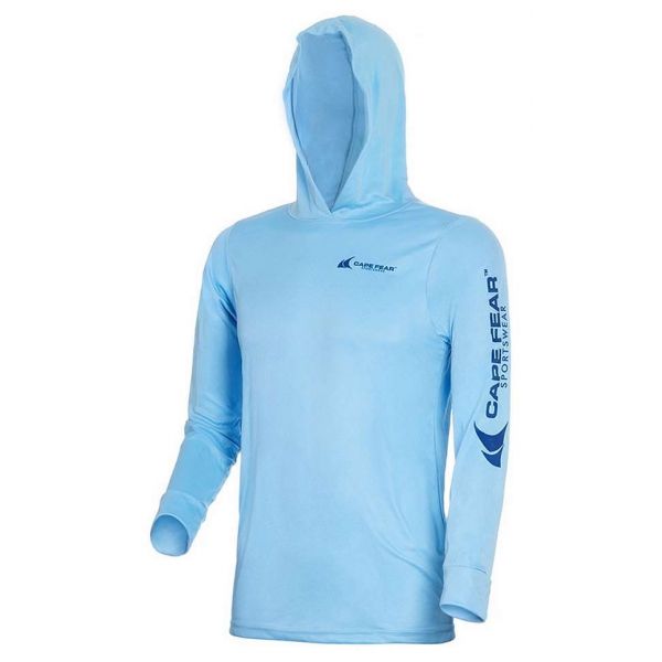 Cape Fear Sportswear Megatech Performance Hoodie - Blue - Large