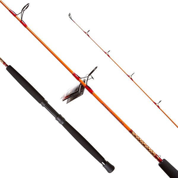 Carrot Stix Bluewater Spinning Rods