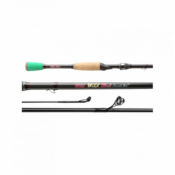 Carrot Stix C2WZ-MWG-672M-MF-S Wild Wild Black Spinning Rod - 6'7