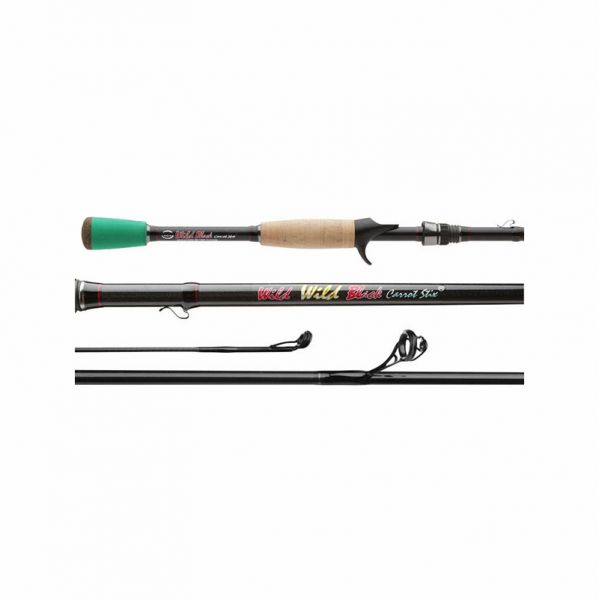 Carrot Stix C2WZ-MWG-701M-M-C Wild Wild Black Casting Rod - 7'0