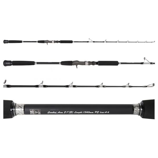 Centaur Anglers Choice 212JIG-50BH Combat Arm Jigging Rod