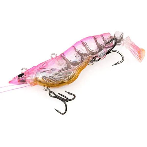 Chasebaits Armour Prawn - 4.25in - Pink Devil