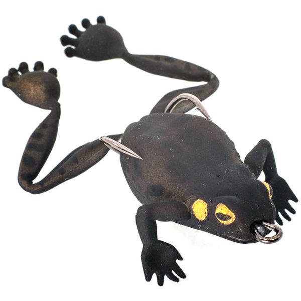 Chasebaits Bobbin' Frog - 1.57in - Black Knight