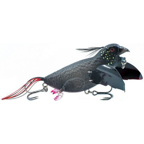 Chasebaits The Smuggler - 2.5in - Black Cockatoo