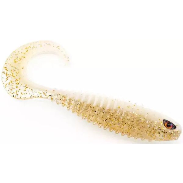 Chasebaits Curly Bait - 3in - Milk Flash