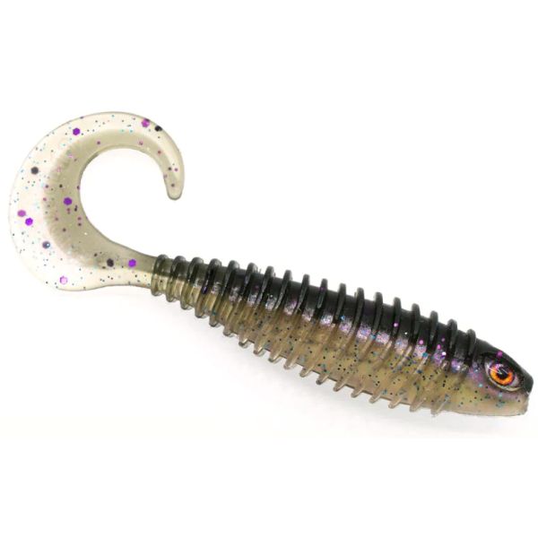 Chasebaits Curly Bait - 3in - Plum