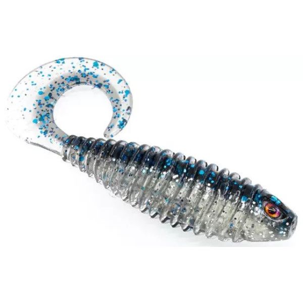 Chasebaits Curly Bait - 3in - Bruiser