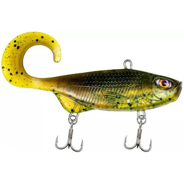 Chasebaits Curly Vibe - 3.25in - Stickey Brisket