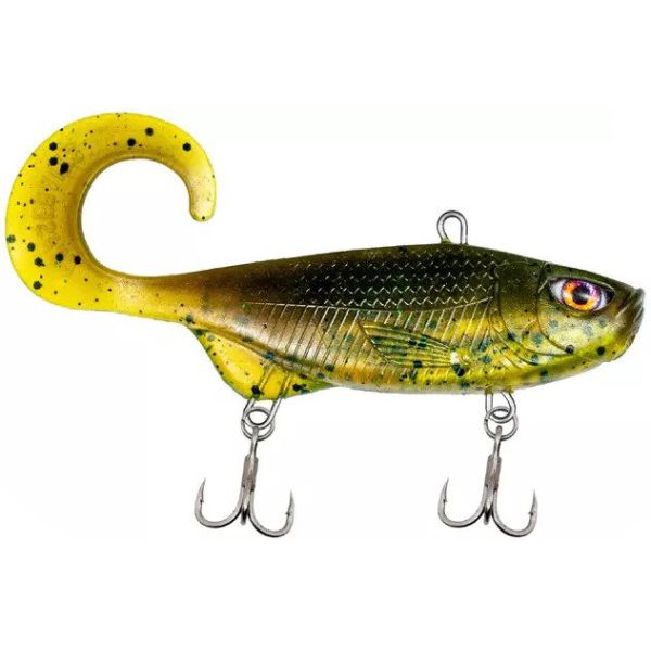 Chasebaits Curly Vibe Heavy - 3.25in - Stickey Brisket