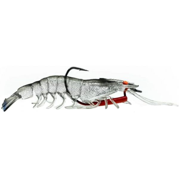 Chasebaits Flick Prawn - 4.92in - Crystal