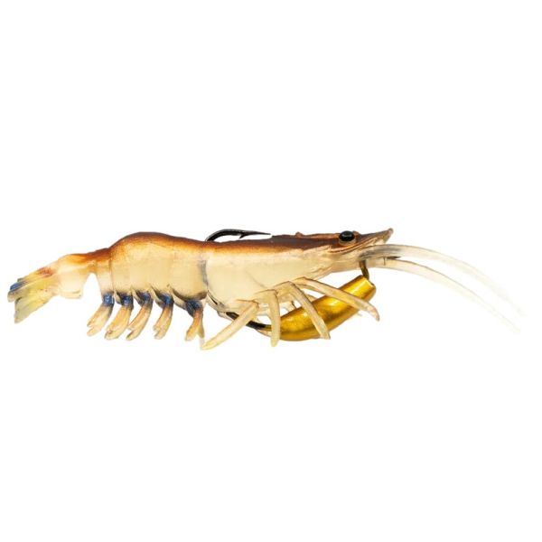 Chasebaits Flick Prawn JNR - 2.5in - Native Prawn