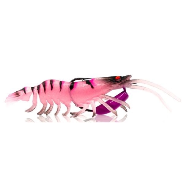 Chasebaits Flick Prawn - 3.74 in. - Pink Devil