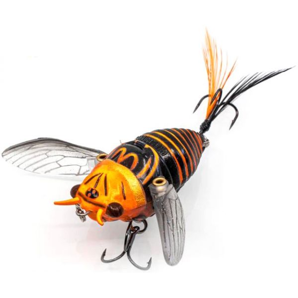 Chasebaits Ripple Cicada - 1.75in - Orange Devil