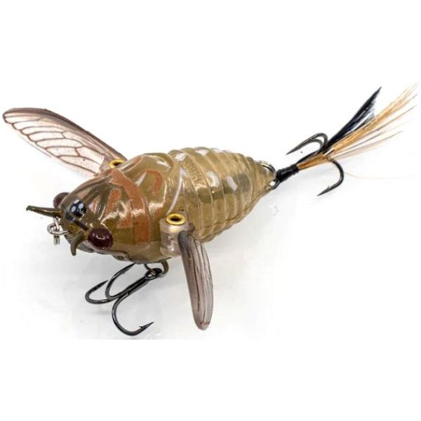 Chasebaits Ripple Cicada - 1.75in - Brown Drummer