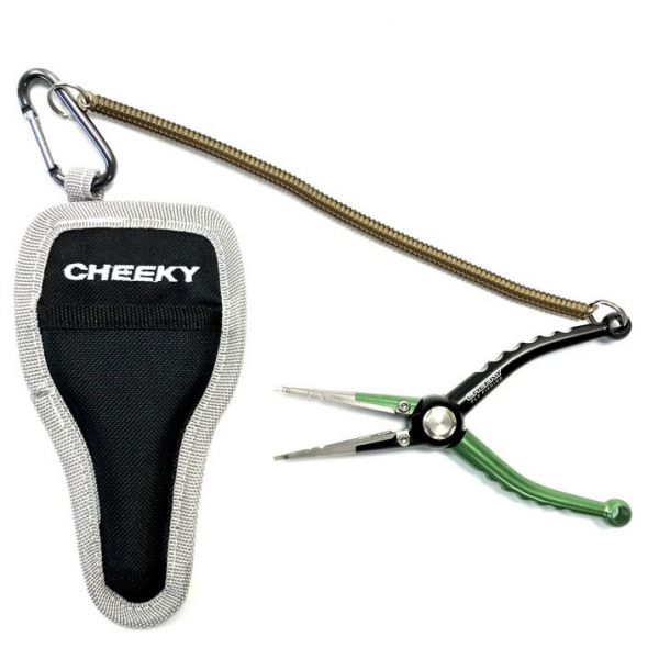 Cheeky 550 Pliers w/ Sheath and Lanyard - Green/Black