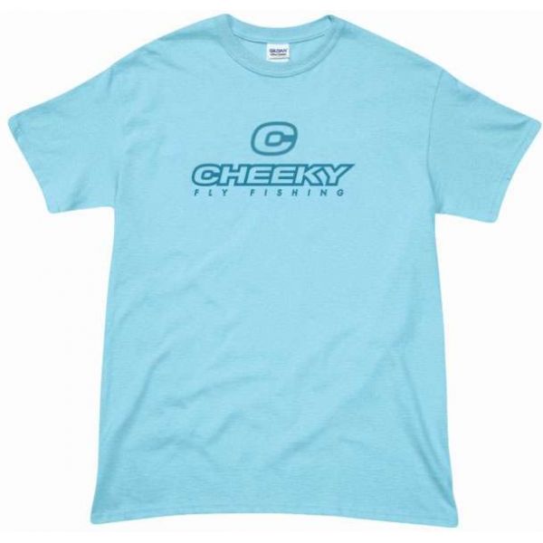 Cheeky ''Get Cheeky'' Tee - Chill Blue - XX-Large