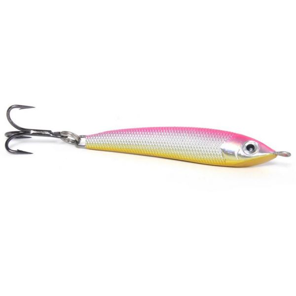 Clarkspoon Minnow Jig - 1-1/2oz - Pink/Silver/Chartreuse