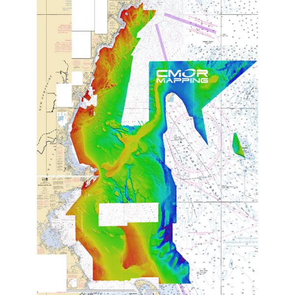 CMOR Mapping Gulf of Maine Mapping f/ Simrad, Lowrance, B&G & Mercury