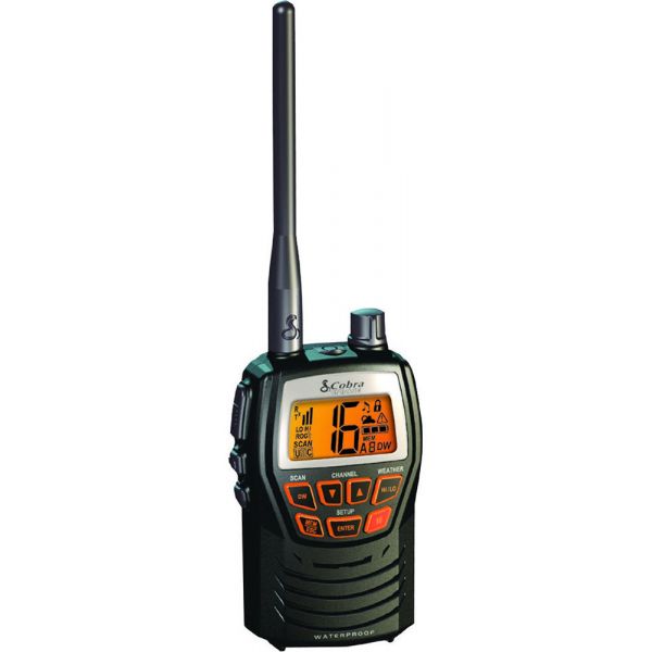 Cobra MR HH125 3W Handheld VHF Radio