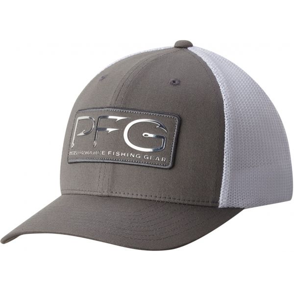 Columbia PFG Hook & Patch Mesh Ball Cap - L/XL