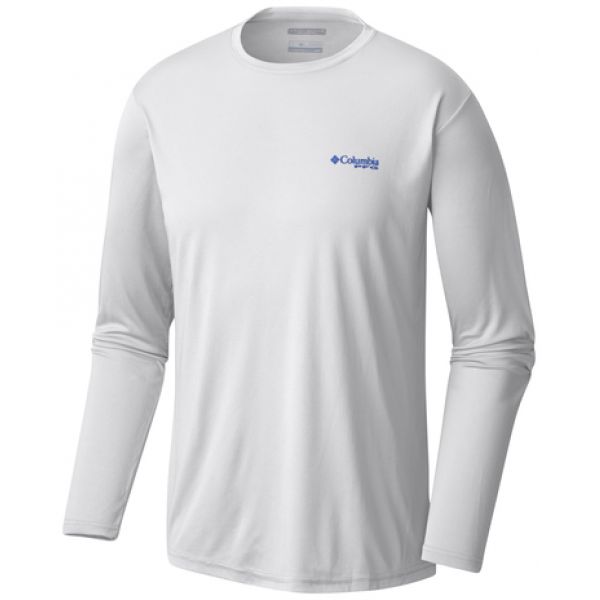 Columbia Terminal Tackle PFG Triangle L/S - Blue Chill/White - L