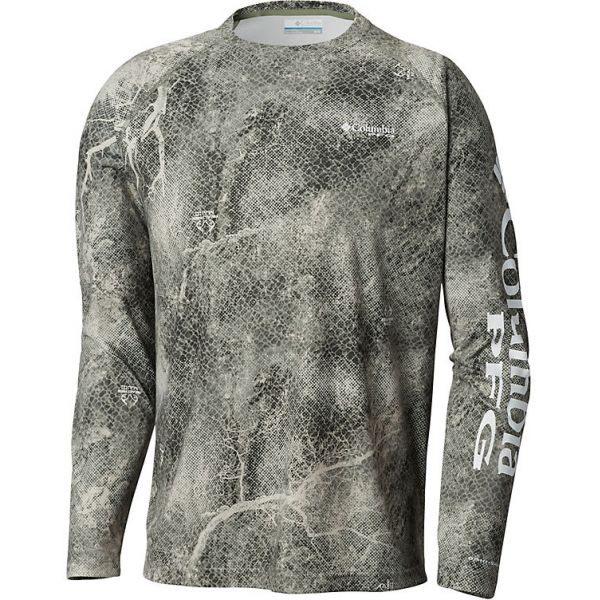 Columbia PFG Super Terminal Tackle L/S Shirts - Cypress Realtree